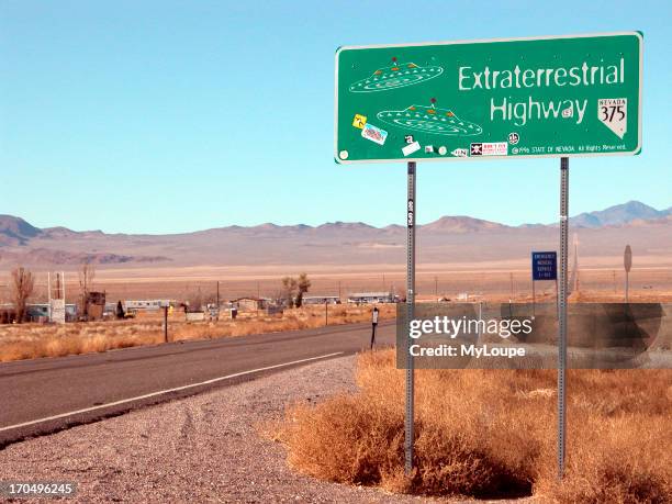 Rachel, NV, On The Extraterrestrial Highway, Highway 375, Home Of Numerous UFO Sightings And Near Area 51.