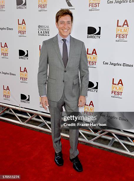 Film Independent co-president Sean McManus arrives at the premiere of Sony Pictures Classics "I'm So Excited!" during the 2013 Los Angeles Film...