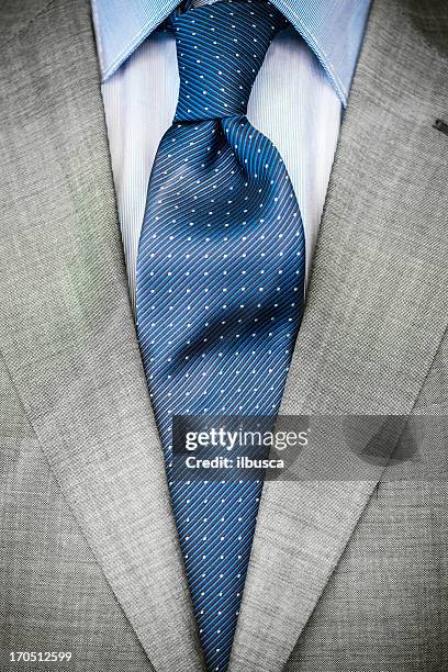 elegant businessman close up on necktie - tie stock pictures, royalty-free photos & images