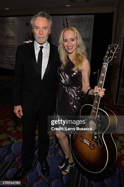 Souther and April Anderson attend the Songwriters Hall of Fame 44th Annual Induction and Awards Dinner at the New York Marriott Marquis on June 13,...