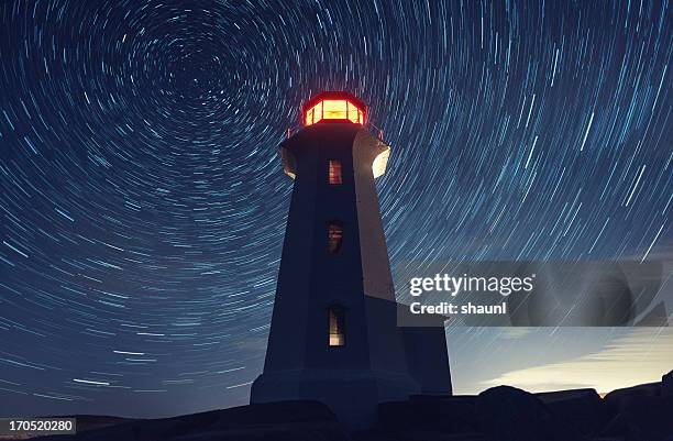 cobertura de estrelas - farol imagens e fotografias de stock