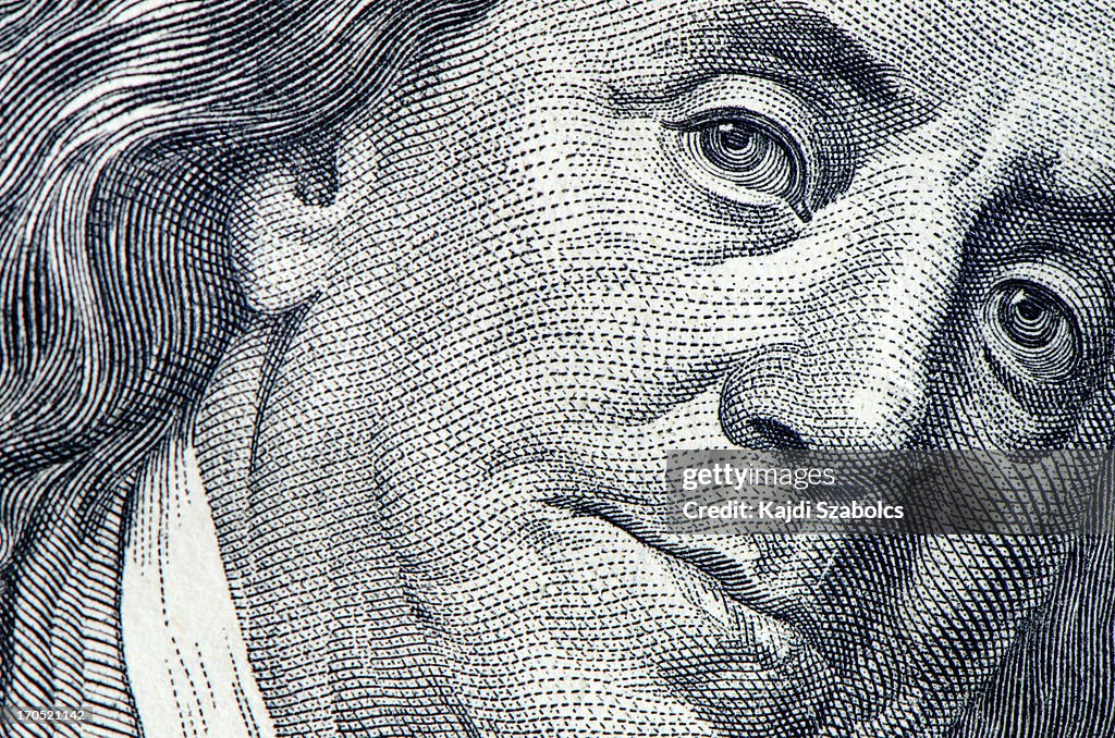 Benjamin Fra Benjamin Franklin Portrait High-Res Stock Photo - Getty Images