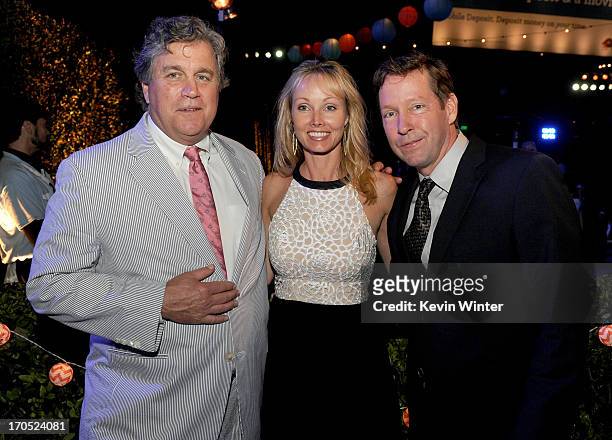 Sony Pictures Co-Founder and Co-President Tom Bernard, Ashley Vachon and actor D.B. Sweeney attend the premiere of Sony Pictures Classics "I'm So...