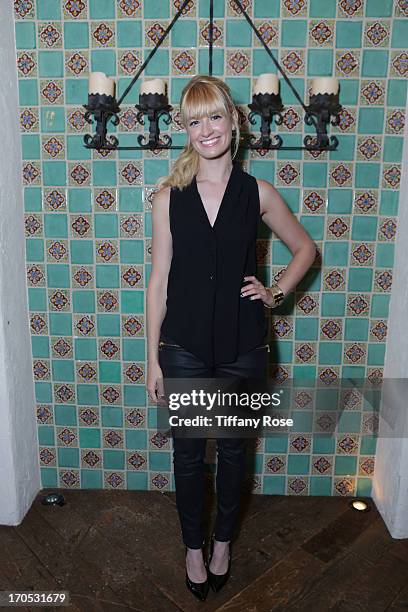 Actress Beth Behris attends the Somaly Mam Foundation's "Disrupting Slavery" Benefit Gala at 41 Ocean on June 13, 2013 in Santa Monica, California.