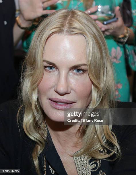 Actress Daryl Hannah attends the Somaly Mam Foundation's "Disrupting Slavery" Benefit Gala at 41 Ocean on June 13, 2013 in Santa Monica, California.