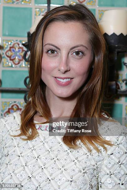 Actress Eva Amore Martino attends the Somaly Mam Foundation's "Disrupting Slavery" Benefit Gala at 41 Ocean on June 13, 2013 in Santa Monica,...