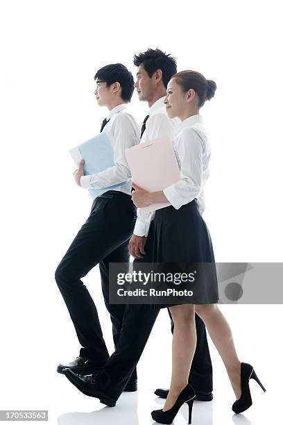 4person business man studio - only japanese stock pictures, royalty-free photos & images