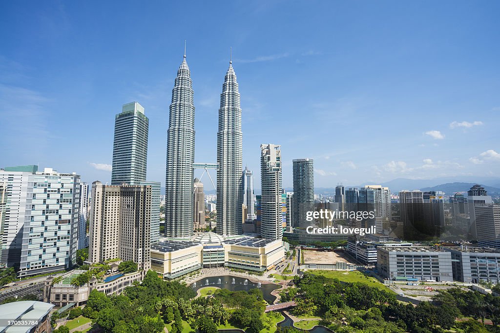 Paesaggio urbano di kuala Lumpur