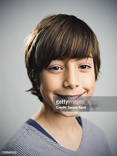 young boy smiling - 12 year old cute boys stock pictures, royalty-free photos & images