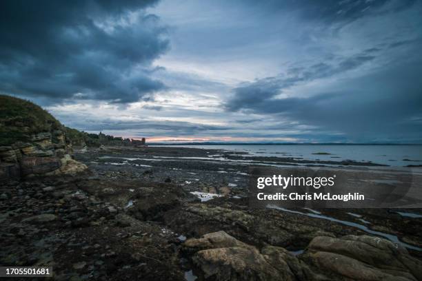 st andrews castle - fife scotland stock pictures, royalty-free photos & images