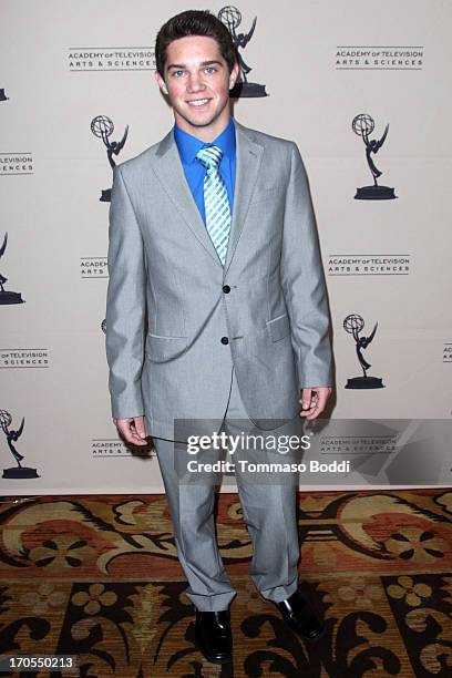 Actor Jimmy Deshler attends the Daytime Emmy Nominees cocktail reception held at Montage Beverly Hills on June 13, 2013 in Beverly Hills, California.