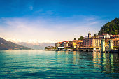 Town of Bellagio on Como Lake, National Landmark, Italy