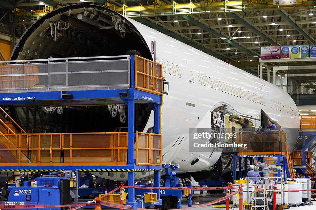 Inside the Boeing Co. 787 Assembly Plant