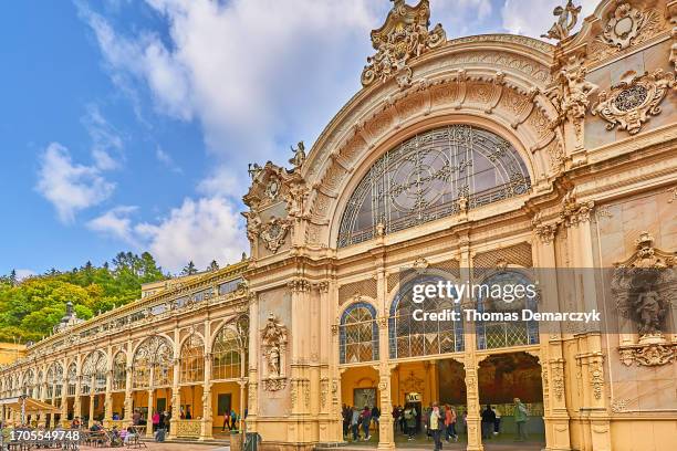 marienbad - karlovy vary stock-fotos und bilder