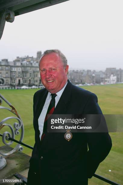 Portrait of Michael Bonallack , former Great Britain and Ireland Walker Cup team member and Secretary of The Royal and Ancient Golf Club of St...