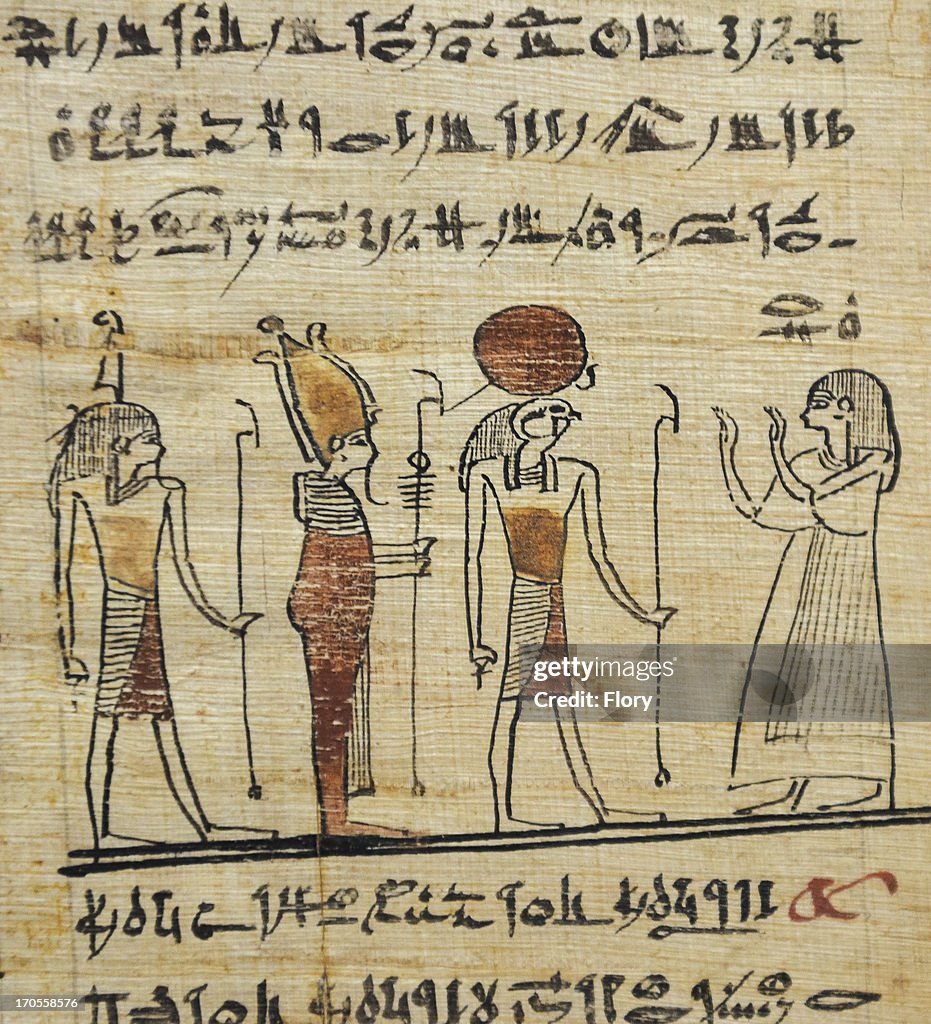 Egyptian papyrus, Book of the Dead