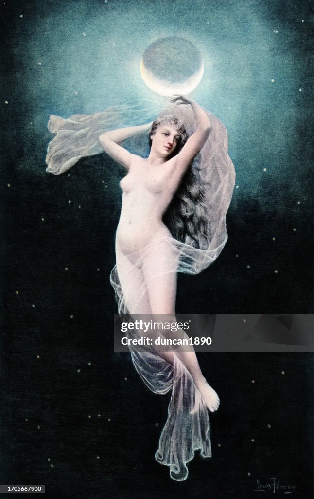Greek mythology, Phoebe, Titan, Goddess of the Moon