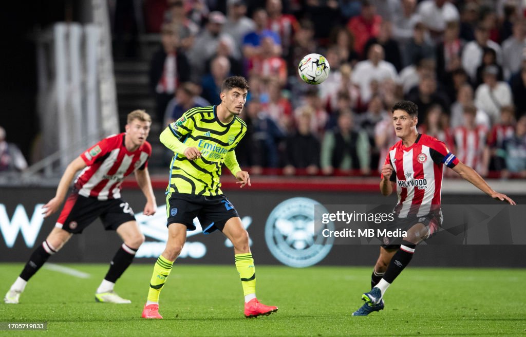 Brentford v Arsenal - Carabao Cup Third Round