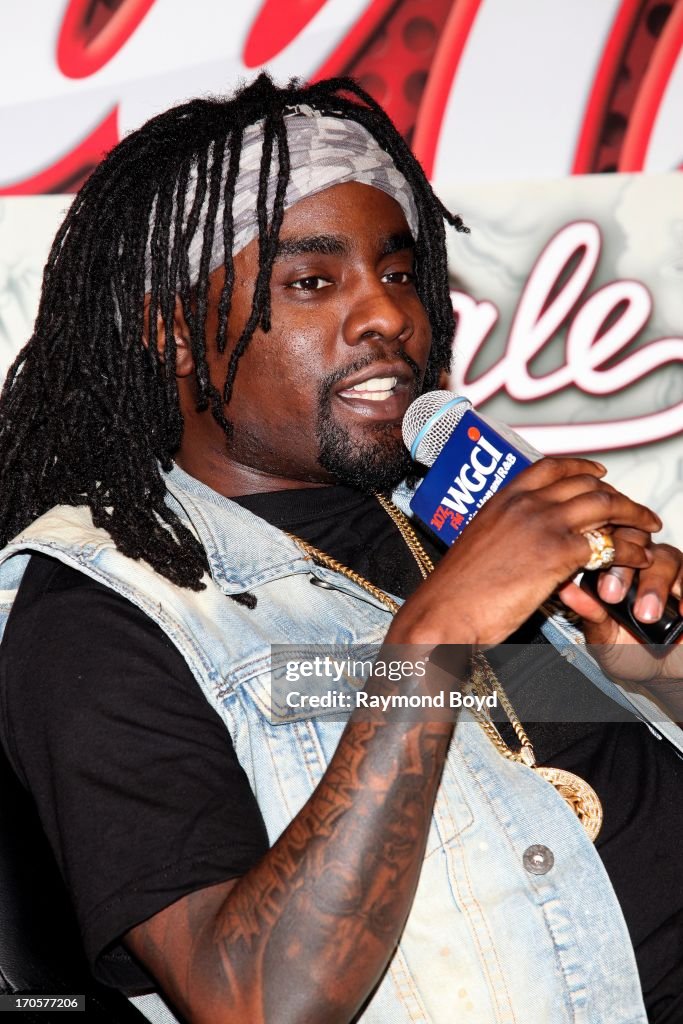 Wale Promotional Visit In Chicago