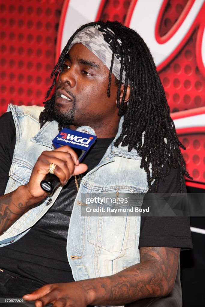 Wale Promotional Visit In Chicago