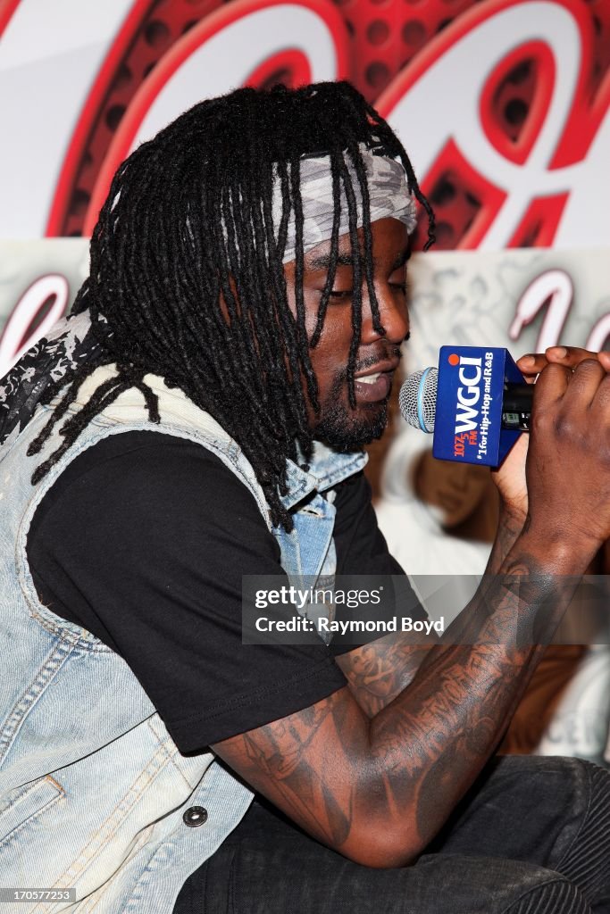Wale Promotional Visit In Chicago