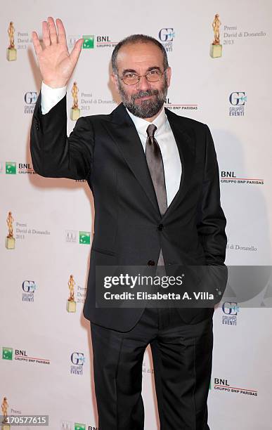 Director Giuseppe Tornatore attends 2013 Premi David di Donatello Ceremony Awards at Dear RAI Studios on June 14, 2013 in Rome, Italy.