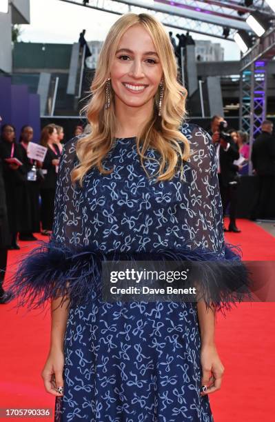 Harley Viera-Newton attends the Opening Night Gala Screening of "Saltburn" during the 67th BFI London Film Festival at The Royal Festival Hall on...