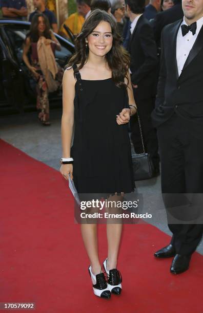 Rosabell Laurenti Sellers attends the David di Donatello Ceremony Awards at Dear on June 14, 2013 in Rome, Italy.