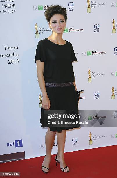 Jasmine Trinca attends the David di Donatello Ceremony Awards at Dear on June 14, 2013 in Rome, Italy.