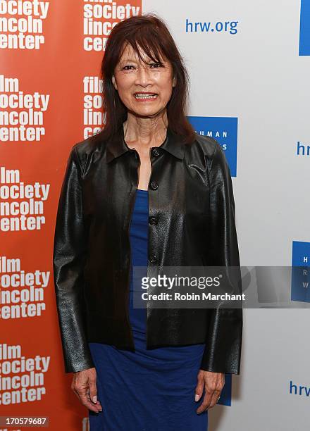Filmmaker Freida Mock attends the "Anita" Premiere during the 2013 Human Rights Watch Film Festival at The Film Society of Lincoln Center, Walter...