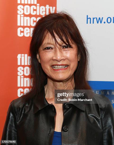 Filmmaker Freida Mock attends the "Anita" Premiere during the 2013 Human Rights Watch Film Festival at The Film Society of Lincoln Center, Walter...