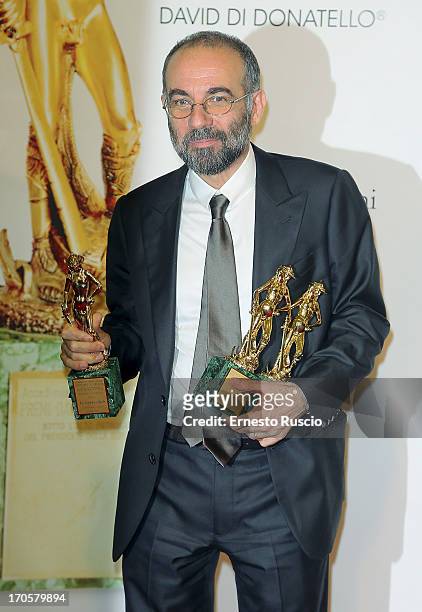 Giuseppe Tornatore attends the David di Donatello Ceremony Awards photocall at Dear on June 14, 2013 in Rome, Italy.