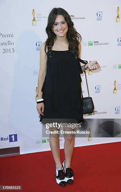 Rosabell Laurenti Sellers attends the David di Donatello Ceremony Awards at Dear on June 14, 2013 in Rome, Italy.