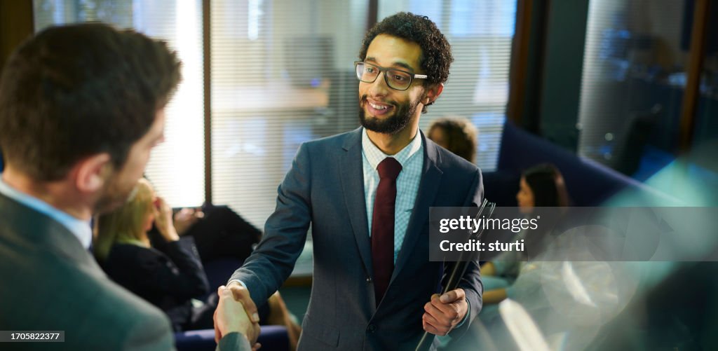 Business job interview