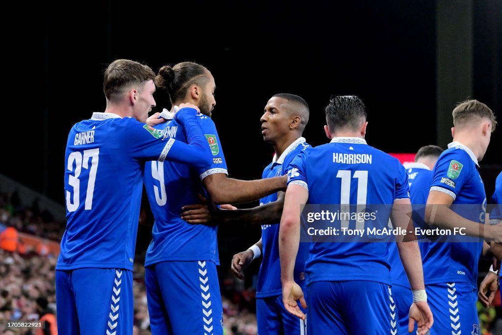 Aston Villa v Everton - Carabao Cup Third Round