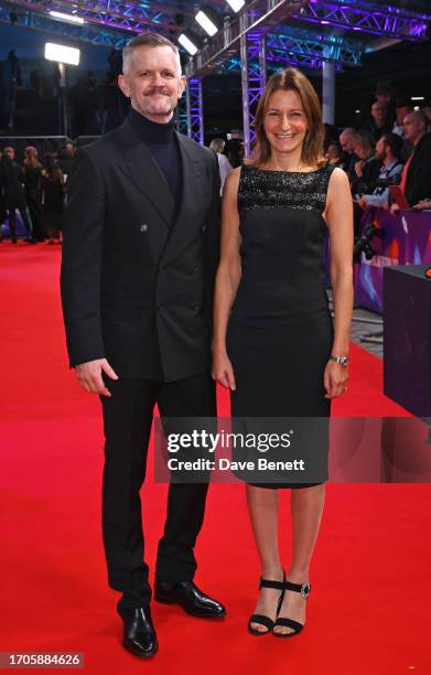 Of the BFI Ben Roberts and Lucy Frazer, Secretary of State for Digital, Culture, Media and Sport of the UK, attend the Opening Night Gala Screening...