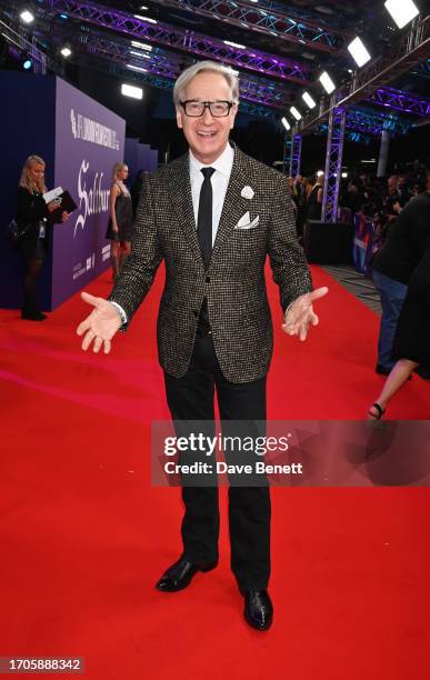 Paul Feig attends the Opening Night Gala Screening of "Saltburn" during the 67th BFI London Film Festival at The Royal Festival Hall on October 4,...