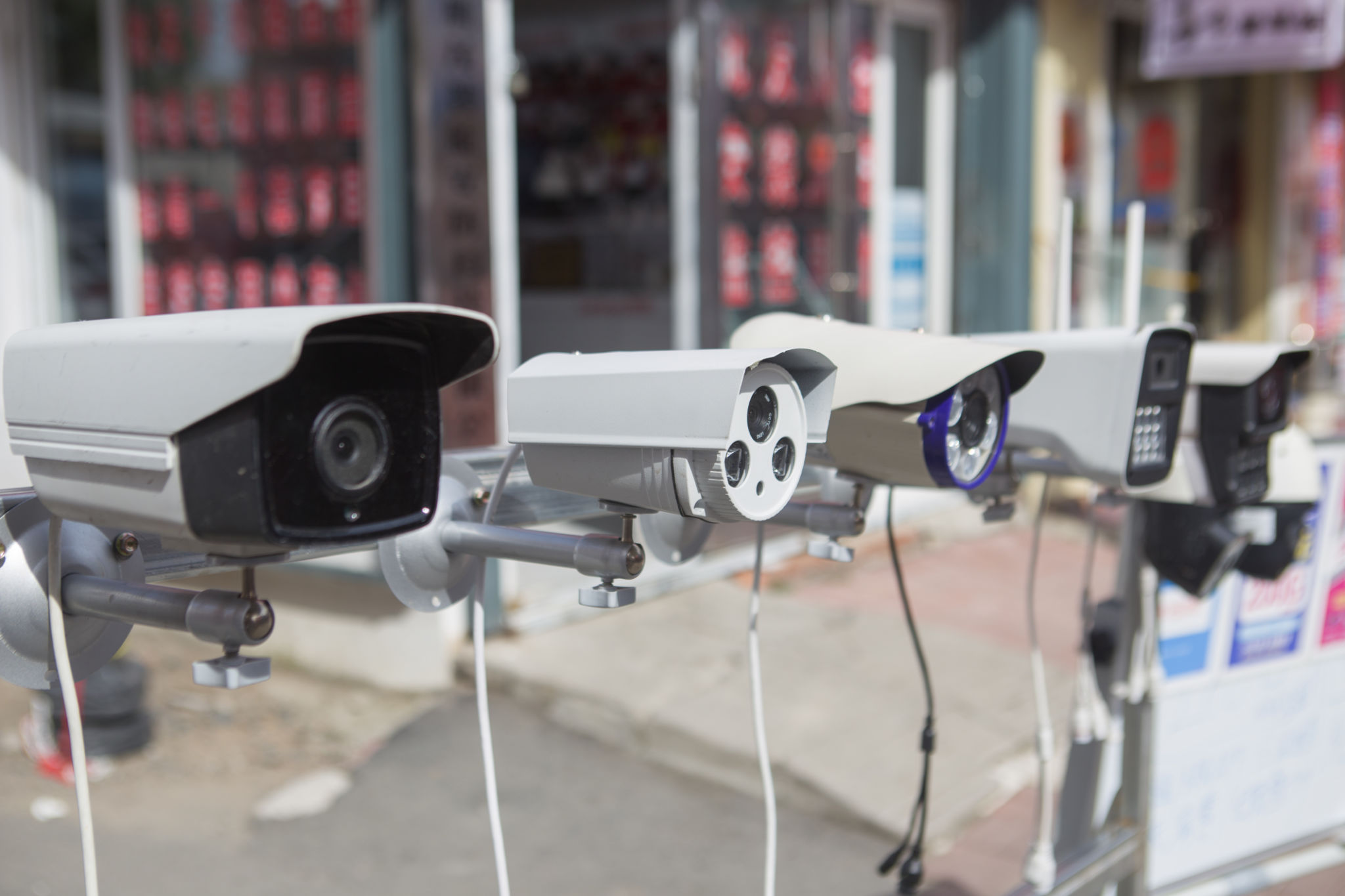 security camera vending