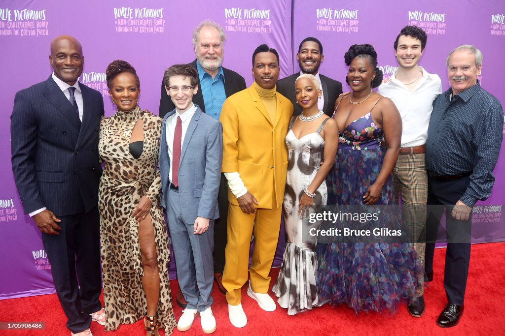 "PURLIE VICTORIOUS: A Non-Confederate Romp Through The Cotton Patch" Broadway Opening Night