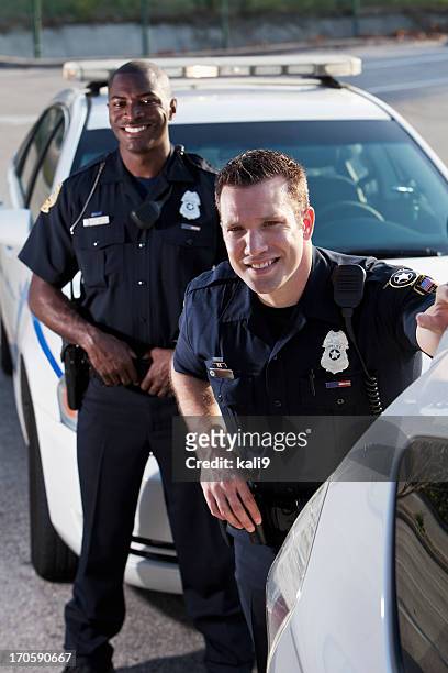police officers - friendly police stock pictures, royalty-free photos & images