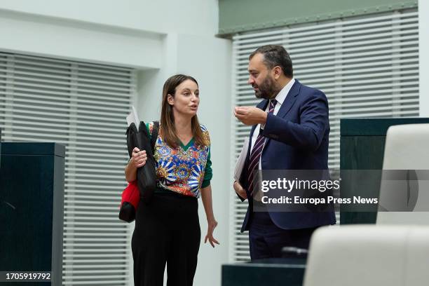 The delegate of Culture, Tourism and Sport of the Madrid City Council, Andrea Levy, together with the Councilor President of the District of Centro,...