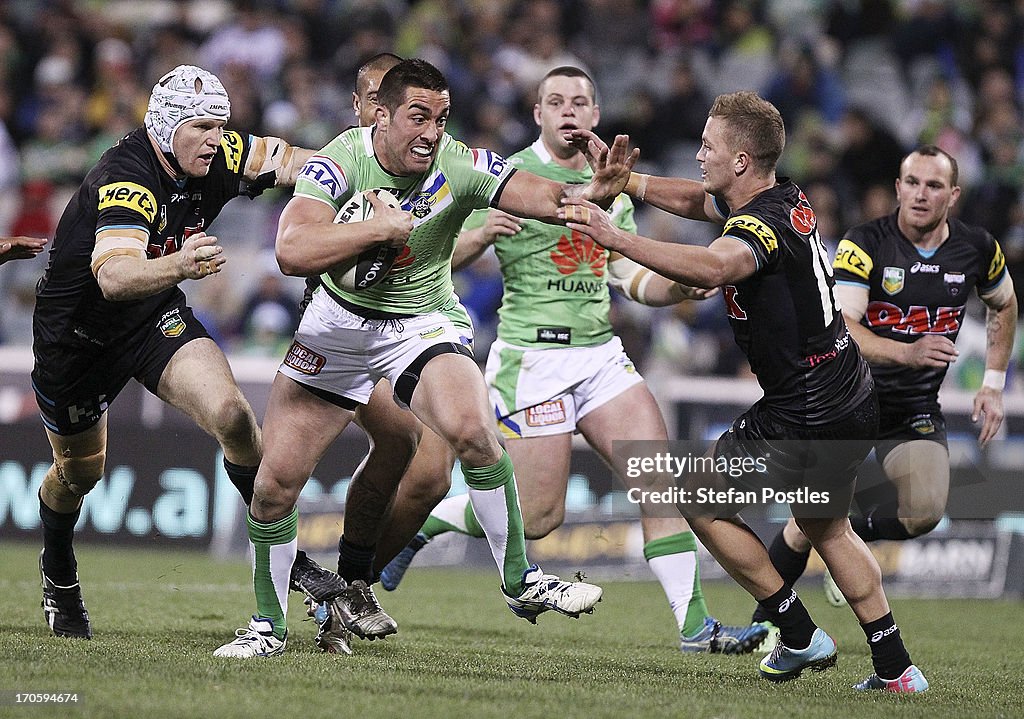 NRL Rd 14 - Raiders v Panthers