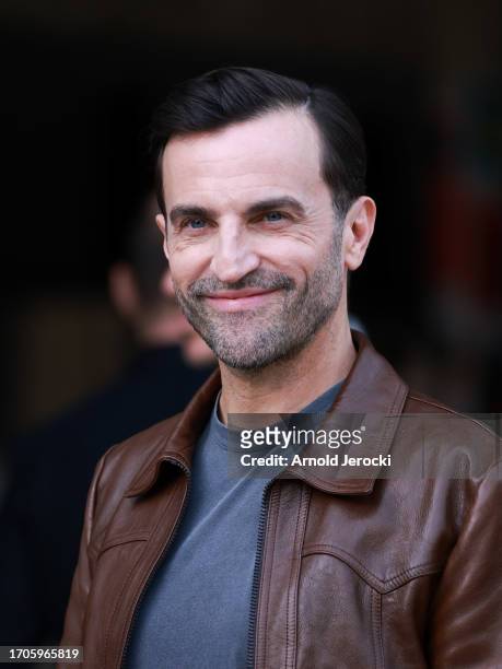 Nicolas Ghesquière attends the Rabanne Womenswear Spring/Summer 2024 show as part of Paris Fashion Week on September 28, 2023 in Paris, France.