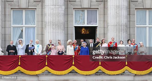 Lady Gabriella Windsor, Prince Michael of Kent, Princess Michael of Kent, Prince Edward, Earl of Wessex, Lady Louise Windsor, James Viscount Severn,...