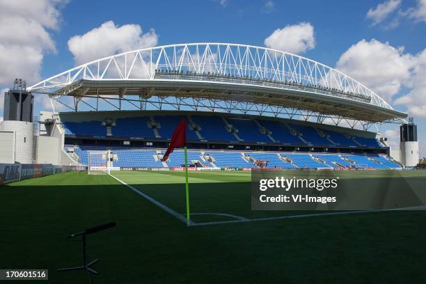 Netanya Municipal Stadium during the UEFA EURO U21 championship semi-final match between Spain and Norway on June 15, 2013 at the Municipal Stadium...