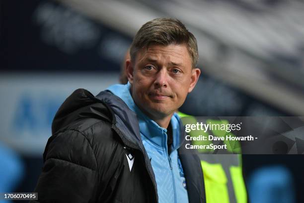 Blackburn Rovers' Manager Jon Dahl Tomasson during the Sky Bet Championship match between Coventry City and Blackburn Rovers at The Coventry Building...