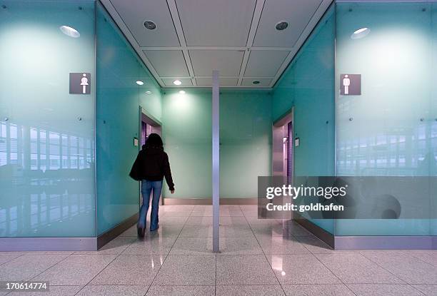 public restrooms - gender identity stock pictures, royalty-free photos & images