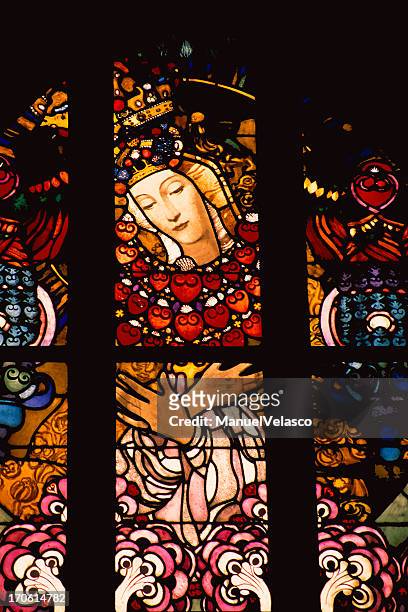 polish madonna - wawel castle stock pictures, royalty-free photos & images