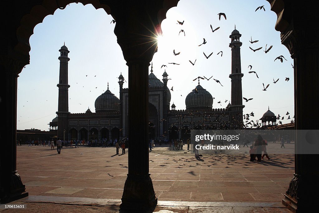 Jama Masjid Mosque, Delhi, India