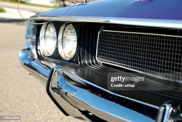 muscle car - 1970s muscle cars stockfoto's en -beelden